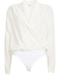 Brunello Cucinelli - Bodysuit - Lyst