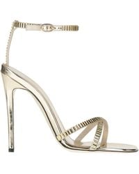 Victoria Beckham - Sandals Textile Fibers - Lyst