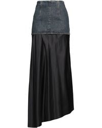 MM6 by Maison Margiela - Maxi Skirt Cotton, Viscose - Lyst