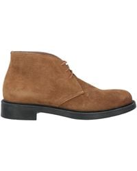 Triver Flight - Camel Ankle Boots Leather - Lyst