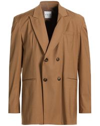 Exte - Camel Blazer Polyester, Wool, Viscose - Lyst