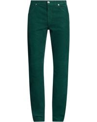 120% Lino - Pants Cotton, Elastane - Lyst