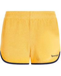 Sporty & Rich - Marigold Shorts & Bermuda Shorts Cotton - Lyst