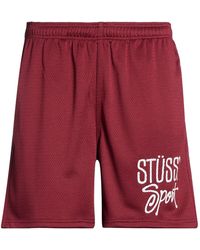 Stussy - Shorts & Bermuda Shorts Polyester - Lyst