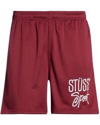 Stussy - Shorts & Bermuda Shorts Polyester - Lyst