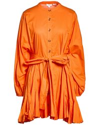 RHODE - Mini Dress Cotton - Lyst