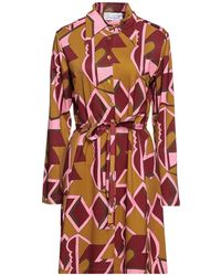 VIRNA DRÒ® - Mini Dress Viscose, Elastane - Lyst