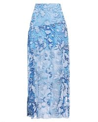 Jijil - Maxi Skirt Polyester, Cotton, Polyamide, Elastane - Lyst