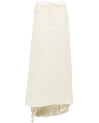 Masnada - Maxi Skirt - Lyst