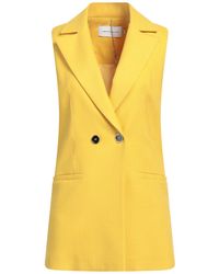 SIMONA CORSELLINI - Blazer Viscose, Polyester, Elastane - Lyst