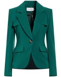 SIMONA CORSELLINI - Blazer Polyester, Elastane - Lyst