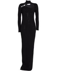 GIUSEPPE DI MORABITO - Maxi Dress Merino Wool, Acrylic, Polyamide - Lyst