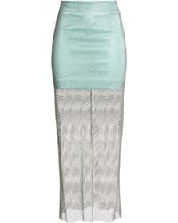 Tassos Mitropoulos - Maxi Skirt Polyester, Polyamide, Elastane - Lyst