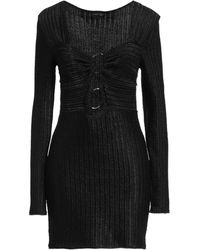 Tom Ford - Mini Dress Cotton, Virgin Wool, Polyester - Lyst