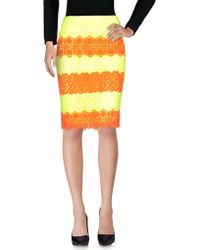 Moschino Gonna ginocchio - Giallo