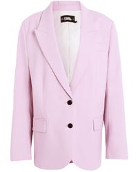 KARL LAGERFELD - Blazer - Lyst