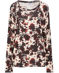 Please - Dark T-Shirt Viscose, Elastane - Lyst