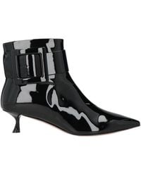 Roger Vivier - Ankle Boots Leather - Lyst