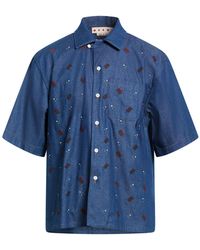 Marni - Denim Shirt Cotton - Lyst