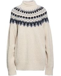 Barena - Turtleneck Alpaca Wool, Polyamide, Wool, Elastane - Lyst