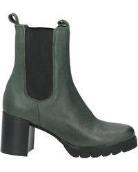 MASSIMO BALDI - Dark Ankle Boots Leather - Lyst