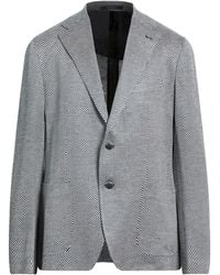 Tagliatore - Midnight Blazer Linen, Cotton - Lyst