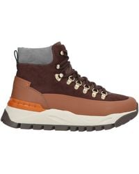 Santoni - Hiking-Boots Mit Kontrasteinsätzen - Lyst