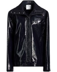 Courreges - Midnight Jacket Cotton, Polyurethane, Elastane, Polyamide - Lyst