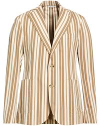 Manuel Ritz - Blazer Cotton, Polyamide - Lyst