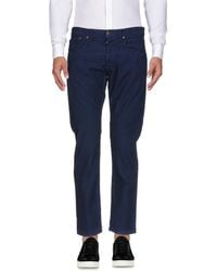 People - Pants Cotton, Elastane - Lyst