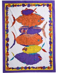 Emilio Pucci Badetuch - Weiß