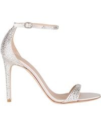 Stuart Weitzman - Sandals Textile Fibers - Lyst