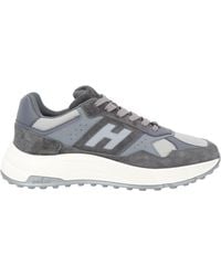 Hogan - Charcoal Sneakers Leather - Lyst