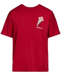 CASABLANCA - T-Shirt Cotton - Lyst