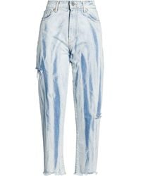 A PAPER KID - Pantaloni Jeans - Lyst