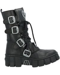 New Rock - Botines De Caña Alta - Lyst