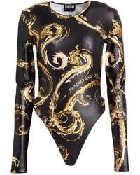 Versace Jeans Couture - Bodysuit Polyester, Elastane - Lyst