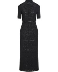 Givenchy - Midi Dress Viscose, Polyamide, Polyester - Lyst