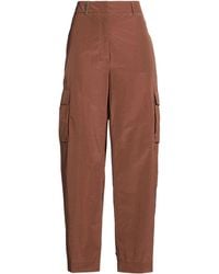 Peserico - Pants Cotton, Polyester - Lyst