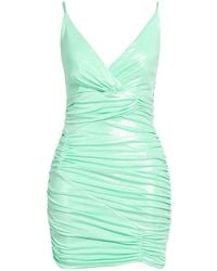 SILENCE LIMITED - Light Mini Dress Polyester, Elastane - Lyst
