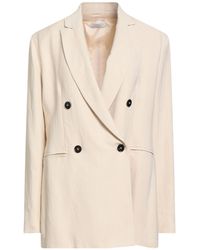 Antonelli - Blazer Viscose, Linen - Lyst