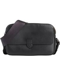 Canali - Cross-Body Bag Leather - Lyst