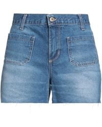 .., merci italia - Denim Shorts - Lyst