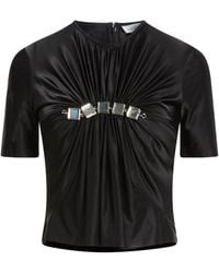 Rabanne - Top Viscose, Elastane - Lyst