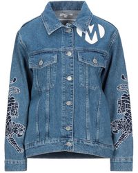Maje Denim Outerwear - Blue