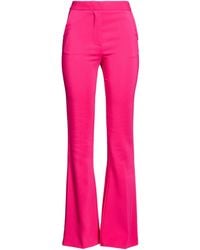 SIMONA CORSELLINI - Pants Polyester, Viscose, Cotton, Elastane - Lyst