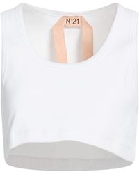 N°21 - Top Cotton, Elastane - Lyst