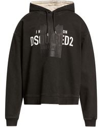 DSquared² - Charcoal Sweatshirt Cotton - Lyst
