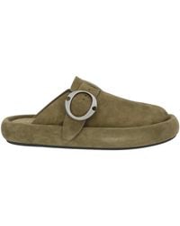 McQueen - Military Mules & Clogs Leather - Lyst