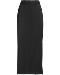Helmut Lang - Jupe Midi - Lyst